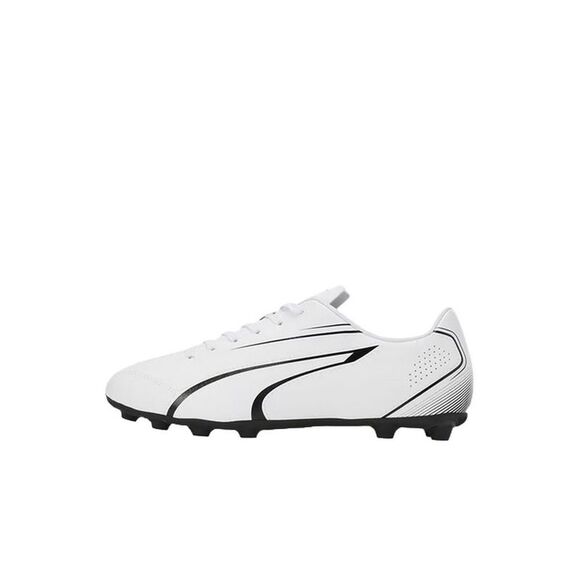 Puma Mens Vitoria FG/AG Soccer Cleats / White/Black - Picture 3 of 6